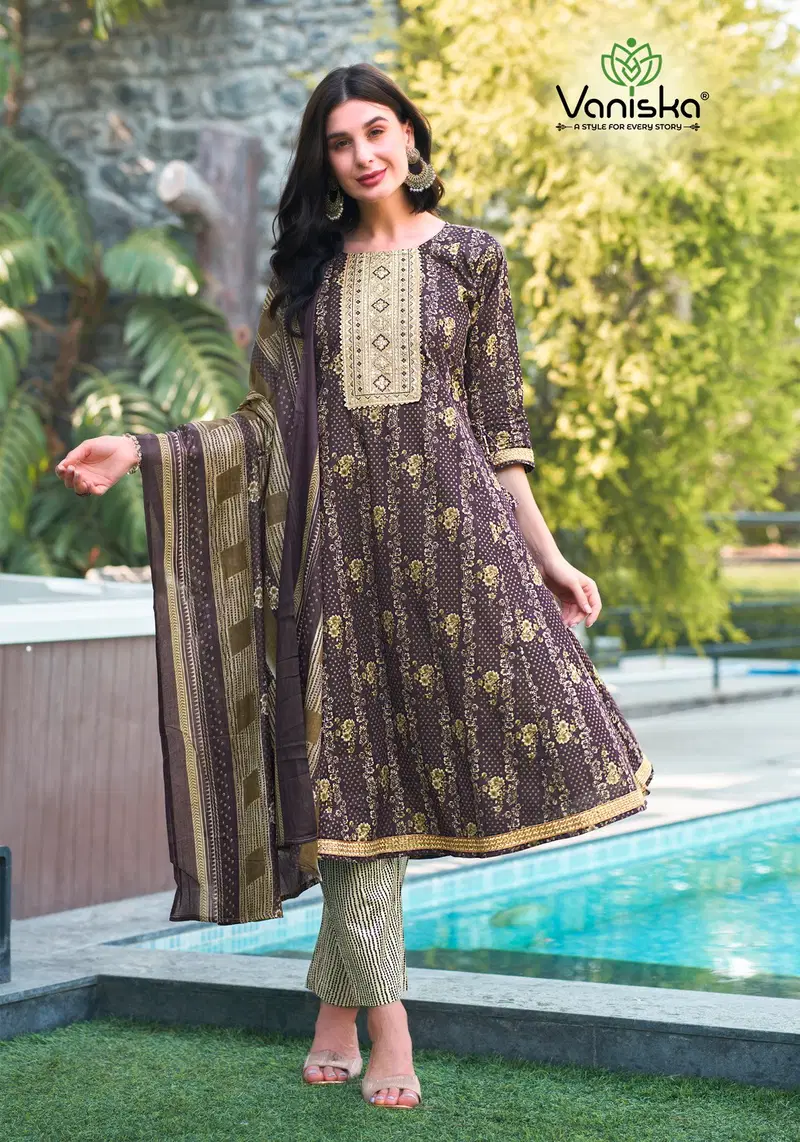 Cotton Plus Vol 1 By Vaniska Cambric Cotton Kurti With Bottom Dupatta Wholesale Shop In Surat
